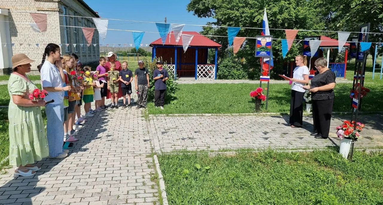 День памяти и скорби в лагере «Солнечные лучики»