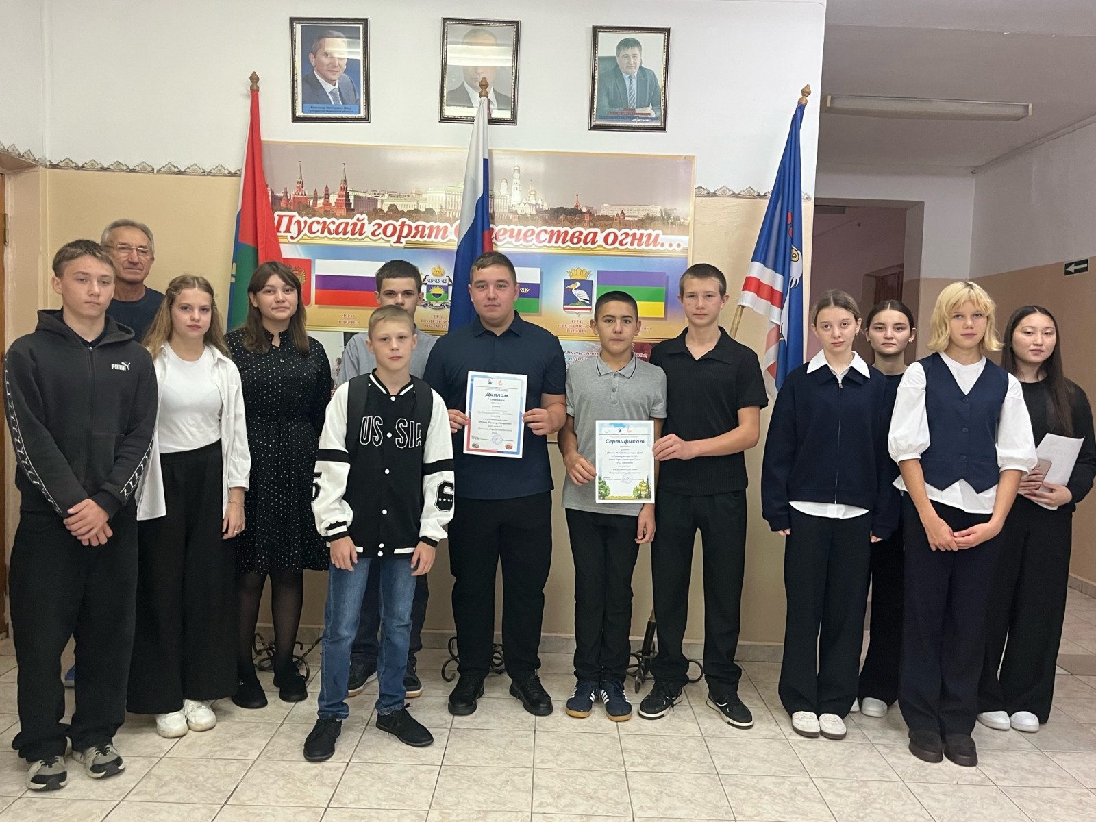 НАГРАЖДЕНИЕ НАШИХ ПОБЕДИТЕЛЕЙ!